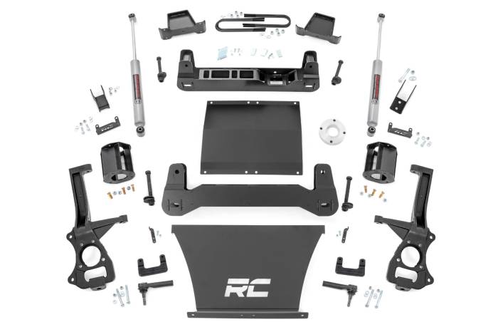 Rough Country - 6 Inch Lift Kit Chevy Silverado 1500 2WD (2025-2026) Rough Country