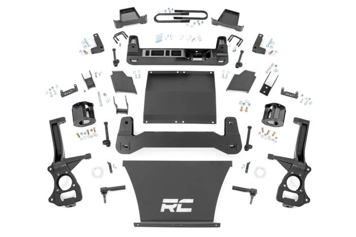 Rough Country - 6 Inch Lift Kit Adaptive Ride Control Silverado/Sierra 1500 (25-26) Rough Country