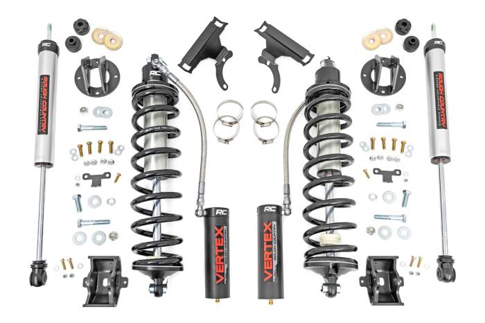 Rough Country - 6 Inch Coilover Conversion Upgrade Kit Vertex/V2 Ford F-250/F-350 Super Duty (05-22) Rough Country