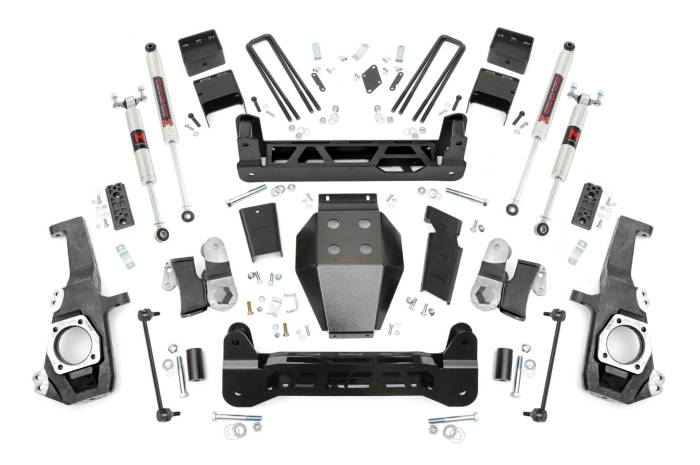 Rough Country - 5 Inch Lift Kit NTD M1 Silverado/Sierra 2500HD/3500HD (20-26) Rough Country