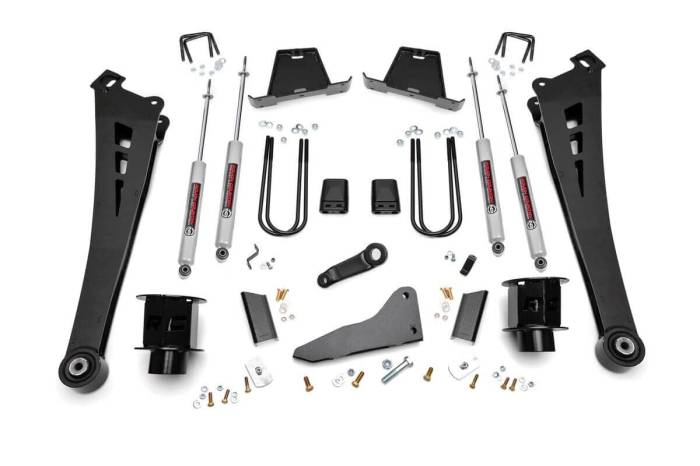 Rough Country - 5 Inch Lift Kit Non-Dually Ram 3500 4WD (2013-2015) Rough Country