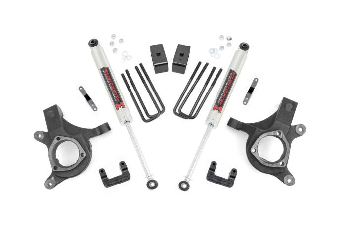 Rough Country - 5 Inch Lift Kit M1 Silverado/Sierra 1500 2WD (2007-2013) Rough Country