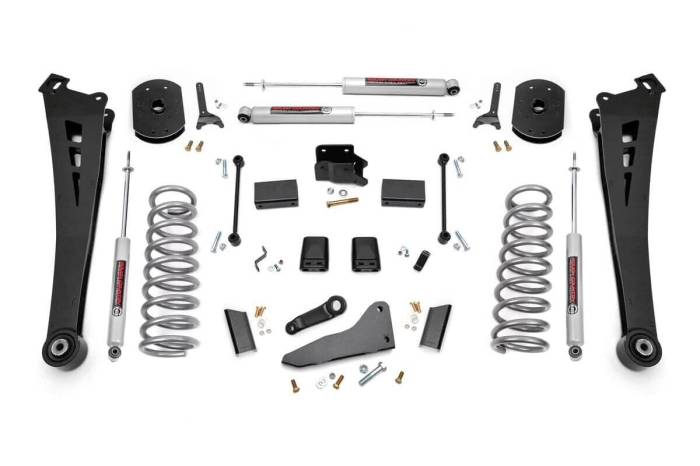 Rough Country - 5 Inch Lift Kit Gas Ram 2500 4WD (2014-2018) Rough Country
