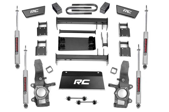 Rough Country - 5 Inch Lift Kit Ford F-150 4WD (1997-2003) Rough Country