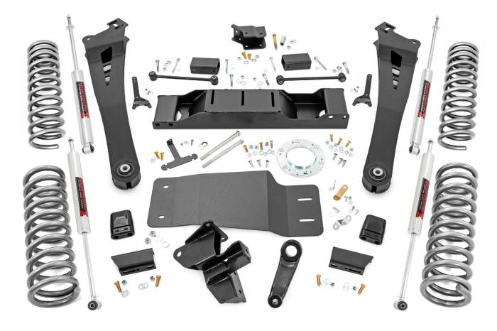 Rough Country - 5 Inch Lift Kit Dual Rate Coils M1 Ram 2500 4WD (2019-2024) Rough Country