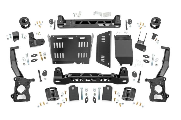 Rough Country - 5 Inch Lift Kit Badlands (Non Sasquatch) 2.3L Ford Bronco 4WD (2021-2025) Rough Country