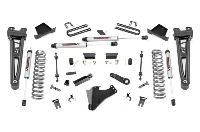 Rough Country - 4.5 Inch Lift Kit Radius Arm V2 Diesel Ford F-250/F-350 Super Duty (23-26) Rough Country