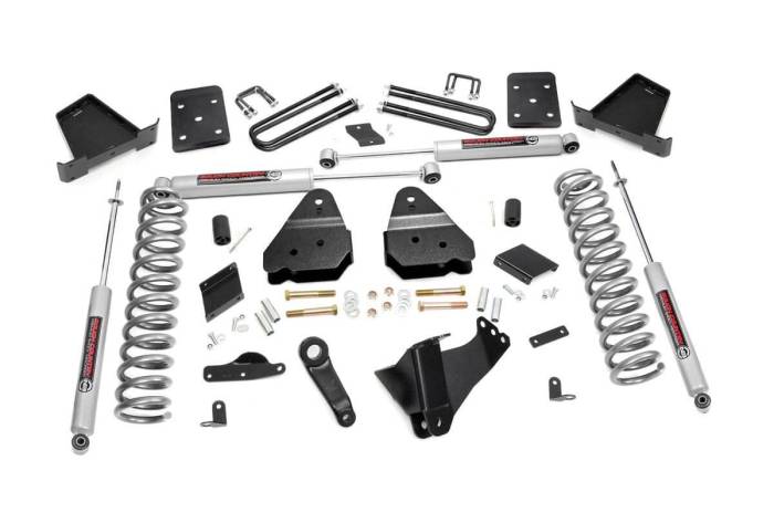 Rough Country - 4.5 Inch Lift Kit OVLD Ford F-250 Super Duty 4WD (2015-2016) Rough Country