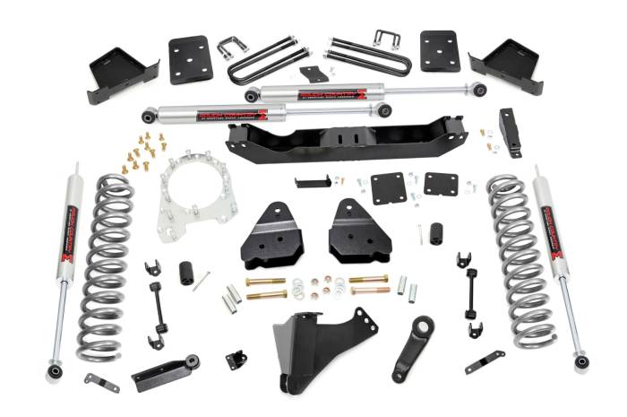 Rough Country - 4.5 Inch Lift Kit M1 Shocks Ford F-250/F-350 Super Duty 4WD (2017-2022) Rough Country