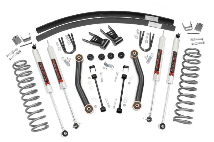 Rough Country - 4.5 Inch Lift Kit M1 Rear AAL Jeep Cherokee XJ 2WD/4WD (1984-2001) Rough Country
