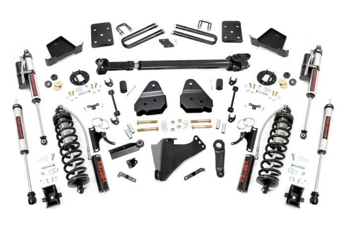 Rough Country - 4.5 Inch Lift Kit D/S C/O Vertex Ford F-250/F-350 Super Duty (17-22) Rough Country