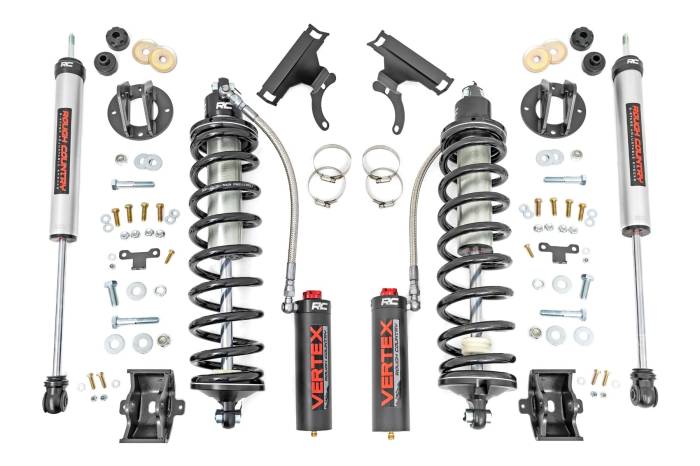 Rough Country - 4.5 Inch Coilover Conversion Upgrade Kit Vertex/V2 Ford F-250/F-350 Super Duty (05-22) Rough Country