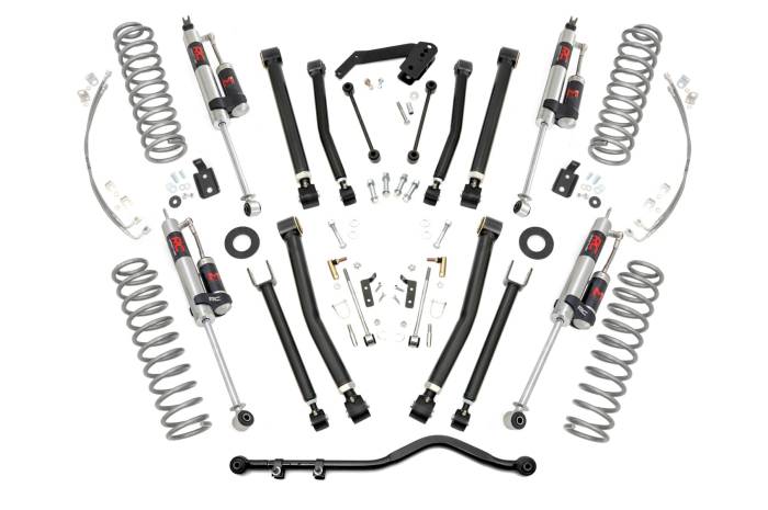 Rough Country - 4 Inch Lift Kit X-Series M1R Jeep Wrangler JK 4WD (2007-2018) Rough Country