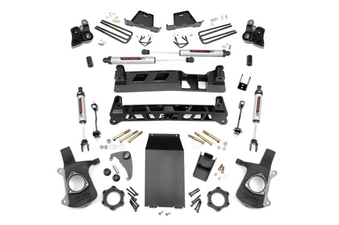 Rough Country - 4 Inch Lift Kit V2 Silverado/Sierra 1500 4WD (1999-2006 & Classic) Rough Country