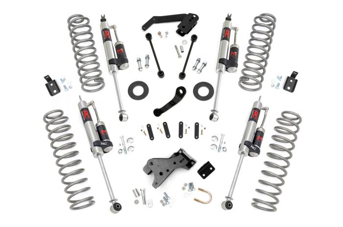 Rough Country - 4 Inch Lift Kit M1R Jeep Wrangler Unlimited 2WD/4WD (2007-2018) Rough Country