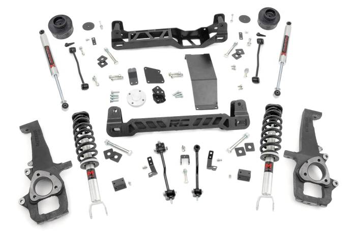 Rough Country - 4 Inch Lift Kit M1 Struts Ram 1500 4WD (2012-2018 & Classic) Rough Country