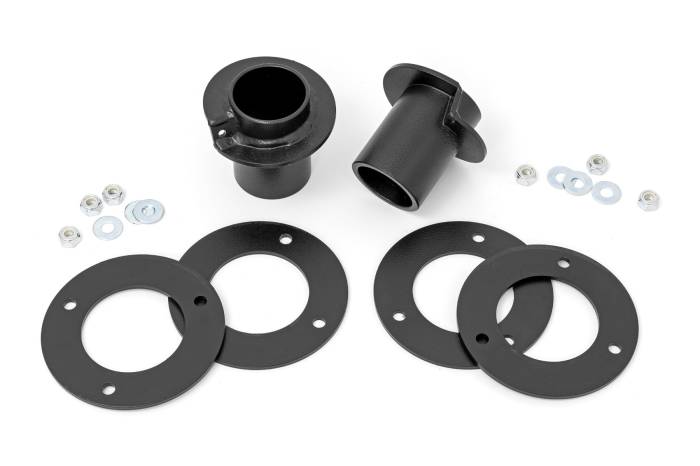 Rough Country - 3/4 Inch Front Leveling Kit Lowers Rear 1.5 Inches Ford F-150 Lightning (22-26) Rough Country