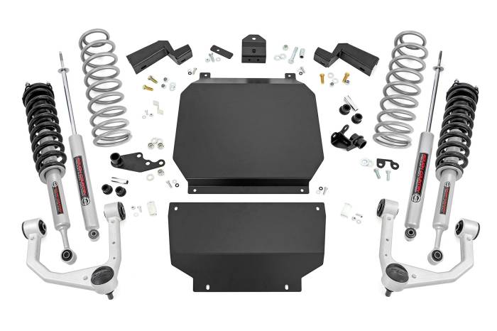 Rough Country - 3.5 Inch N3 Lift Kit Toyota Tundra 4WD (2022-2026) Rough Country
