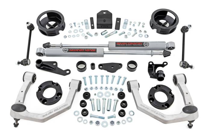 Rough Country - 3.5 Inch Lift Kit TRD Offroad Toyota 4Runner 4WD (2025-2026) Rough Country