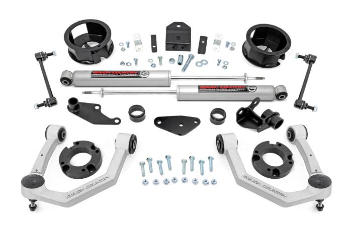 Rough Country - 3.5 Inch Lift Kit Toyota 4Runner 4WD (2025-2026) Rough Country