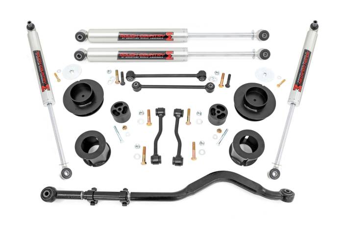Rough Country - 3.5 Inch Lift Kit Spacers M1 Jeep Gladiator JT 4WD (2024-2025) Rough Country