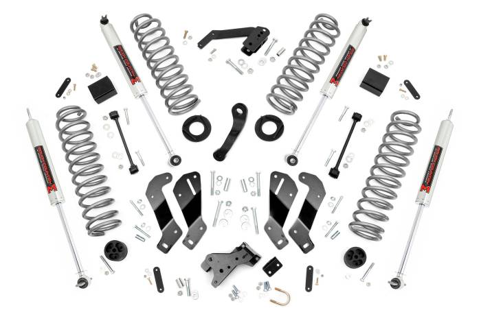 Rough Country - 3.5 Inch Lift Kit M1 Jeep Wrangler Unlimited 2WD/4WD (2007-2018) Rough Country