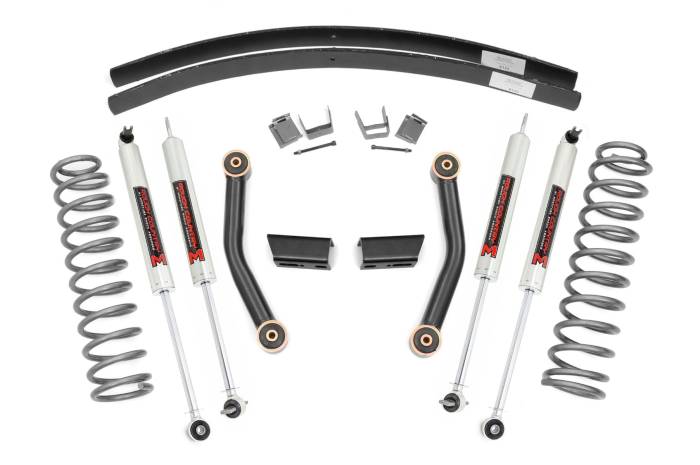 Rough Country - 3 Inch Lift Kit SII RR AAL M1 Jeep Cherokee XJ 2WD/4WD (1984-2001) Rough Country