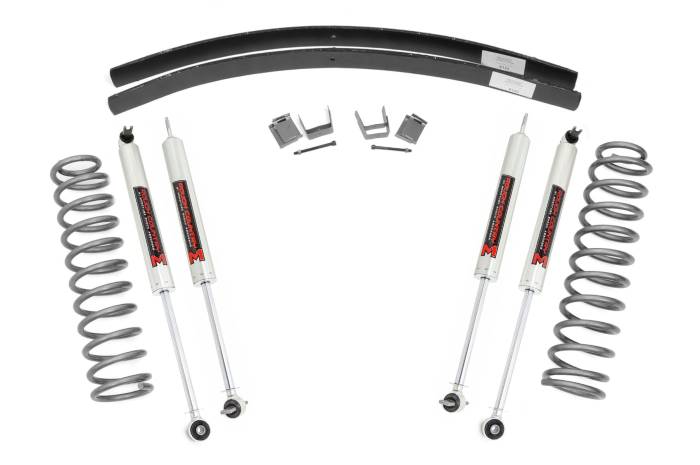 Rough Country - 3 Inch Lift Kit Rear AAL M1 Jeep Cherokee XJ 2WD/4WD (1984-2001) Rough Country