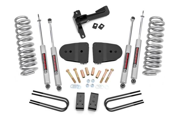 Rough Country - 3 Inch Lift Kit N3 Front Diesel Coils Ford F-250 Super Duty 4WD (23-24) Rough Country
