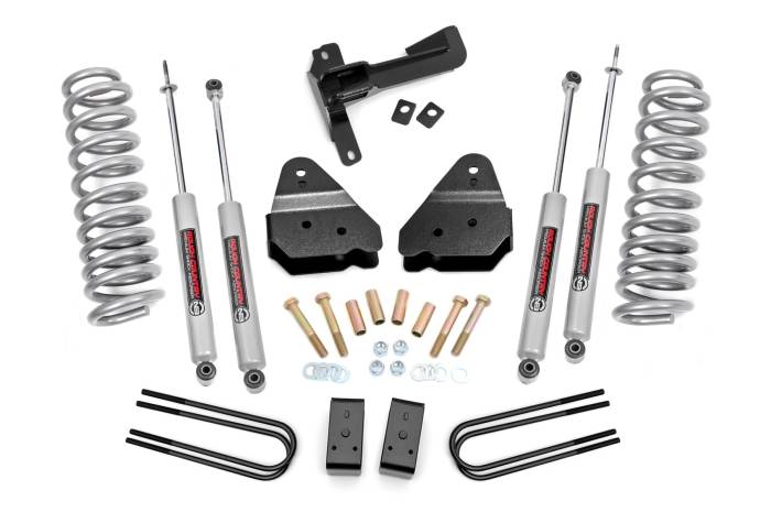 Rough Country - 3 Inch Lift Kit N3 Front Diesel Coils Ford F-250 Super Duty 4WD (17-22) Rough Country