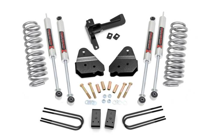 Rough Country - 3 Inch Lift Kit M1 Front Diesel Coils Ford F-250 Super Duty 4WD (17-22) Rough Country