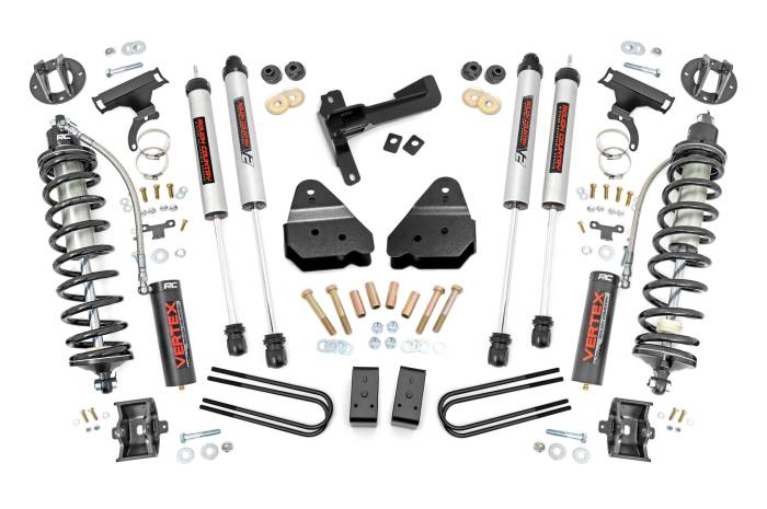 Rough Country - 3 Inch Lift Kit Coilover Conversion Diesel Ford F-250 Super Duty (17-22) Rough Country