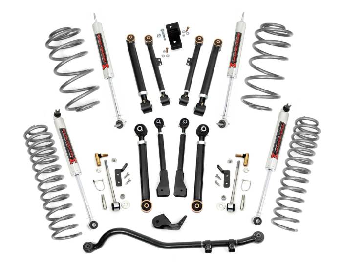 Rough Country - 2.5 Inch Lift Kit X-Series M1 Jeep Wrangler TJ (97-06)/Wrangler Unlimited (04-06) Rough Country