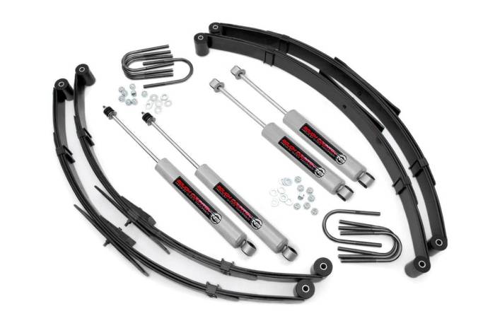 Rough Country - 2.5 Inch Lift Kit Jeep Wrangler YJ 4WD (1987-1995) Rough Country