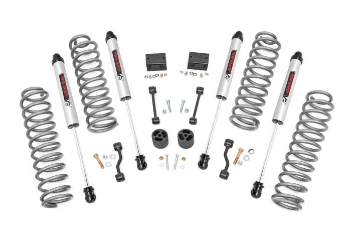 Rough Country - 2.5 Inch Lift Kit Coils V2 Jeep Wrangler JL 4WD (2024-2026) Rough Country
