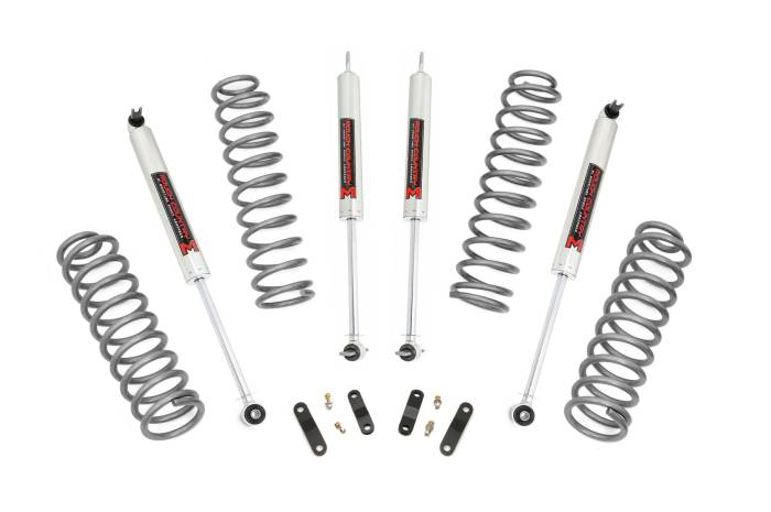 Rough Country - 2.5 Inch Lift Kit Coils M1 Jeep Wrangler Unlimited 2WD/4WD (2007-2018) Rough Country