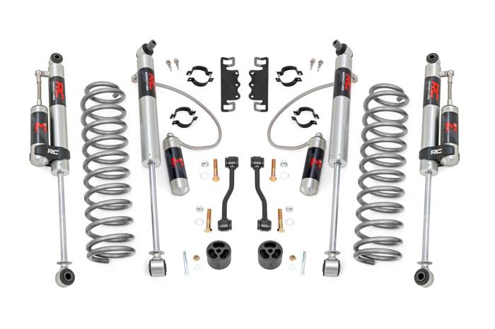 Rough Country - 2.5 Inch Leveling Kits Springs M1R Jeep Gladiator JT 4WD (2024-2025) Rough Country