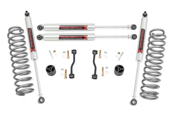 Rough Country - 2.5 Inch Leveling Kits Springs M1 Jeep Gladiator JT 4WD (2020-2023) Rough Country