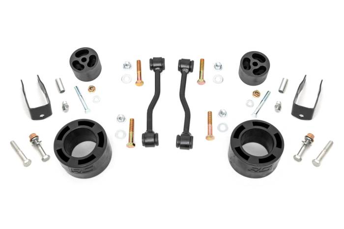 Rough Country - 2.5 Inch Leveling Kit Spacers Jeep Gladiator JT 4WD (2024-2025) Rough Country