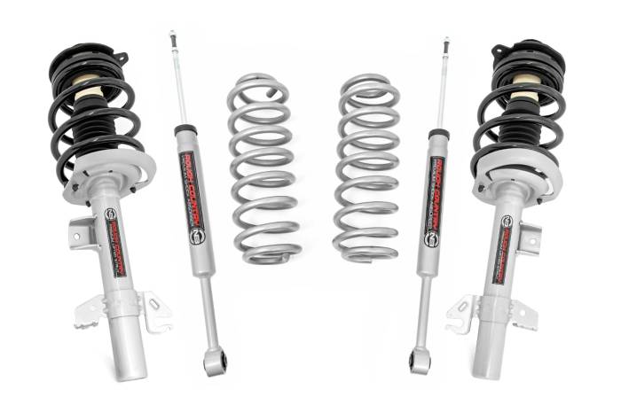 Rough Country - 2 Inch Lift Strut Kit Jeep Cherokee KL 4WD (2014-2023) Rough Country
