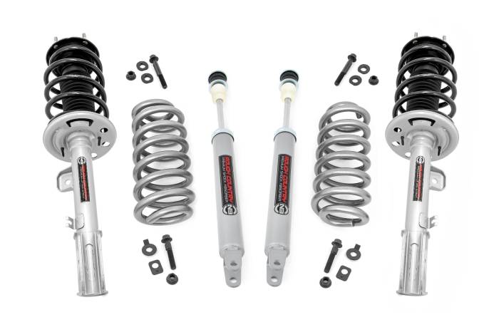 Rough Country - 2 Inch Lift Strut Kit Ford Explorer 4WD (2011-2019) Rough Country