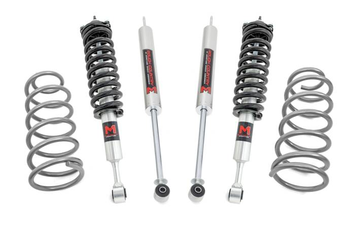 Rough Country - 2 Inch Lift Kit RR Coils M1 Struts Toyota 4Runner 4WD (2010-2024) Rough Country