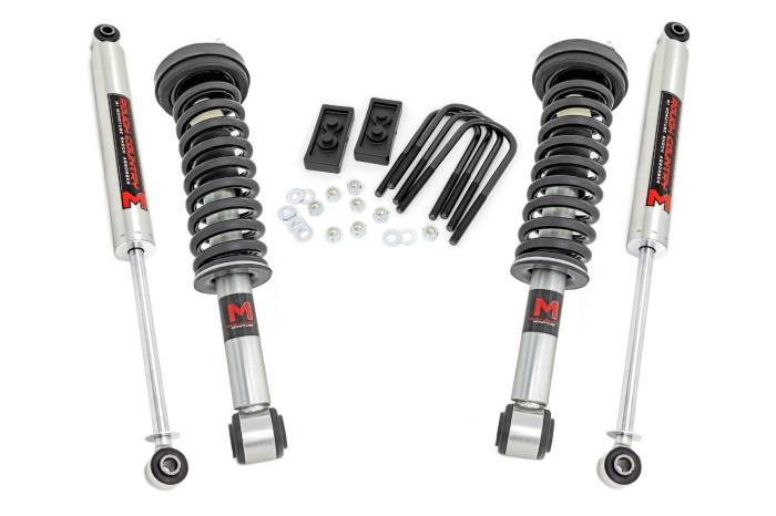 Rough Country - 2 Inch Lift Kit M1 Struts/M1 Ford F-150 4WD (2009-2013) Rough Country