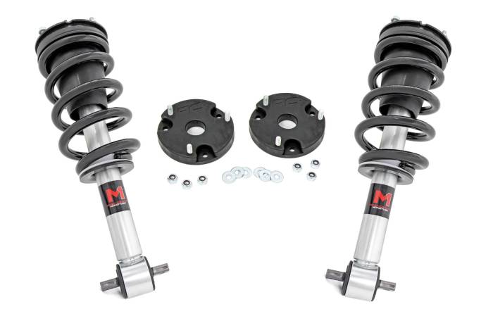 Rough Country - 2 Inch Lift Kit M1 Struts Chevy/GMC SUV 1500 4WD (2021-2026) Rough Country