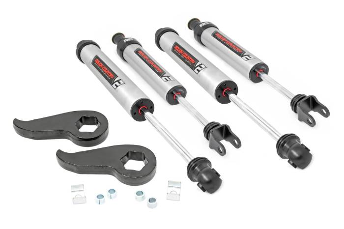 Rough Country - 1.5-2 Inch Leveling Kit V2 Silverado/Sierra 2500HD/3500HD (11-19) Rough Country