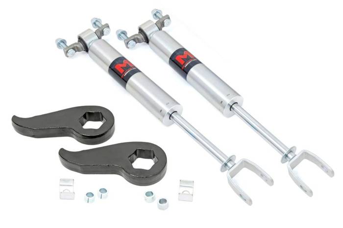 Rough Country - 1.5-2 Inch Leveling Kit M1 Silverado/Sierra 2500HD/3500HD (20-26) Rough Country