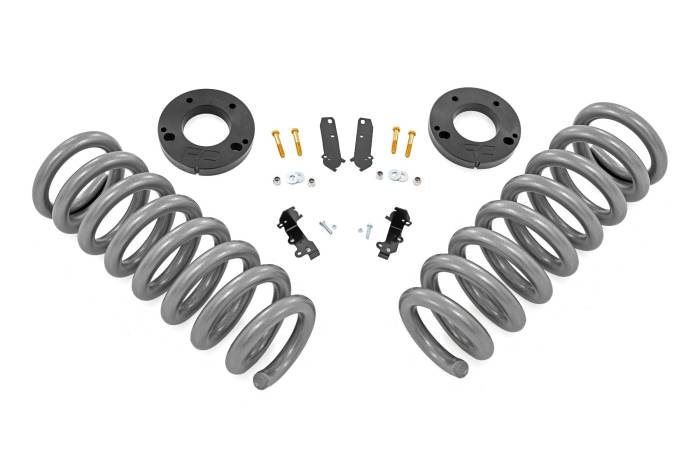 Rough Country - 1.5 Inch Leveling Kit Front Coils Ram 1500 TRX 4WD (2021-2024) Rough Country