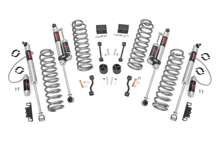 Rough Country - 2.5 Inch Lift Kit Coils M1R Jeep Wrangler Unlimited Rubicon 4WD (2018-2023) Rough Country