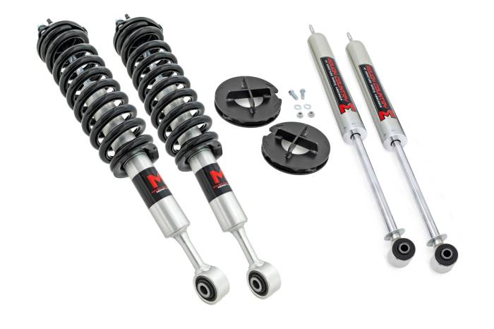 Rough Country - 2 Inch Lift Kit M1 Shocks Toyota Land Cruiser 4WD (2024-2026) Rough Country