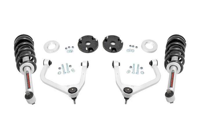 Rough Country - 3.5 Inch Lift Kit N3 Struts Chevy/GMC SUV 1500 4WD (2021-2026) Rough Country